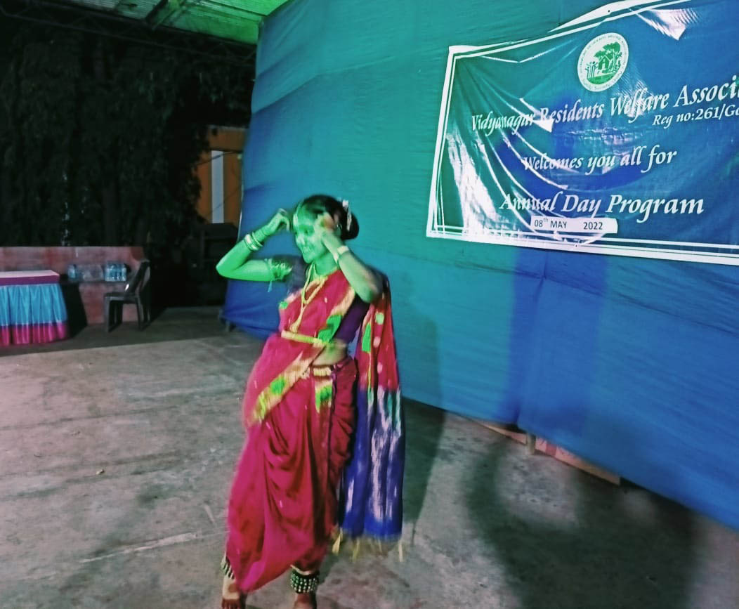 A presentation during the annual day.