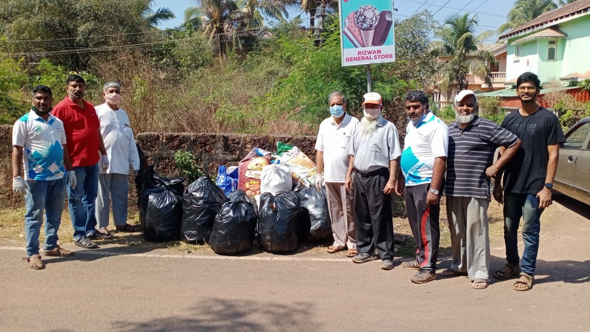 Astounding amount of garbage was collected.