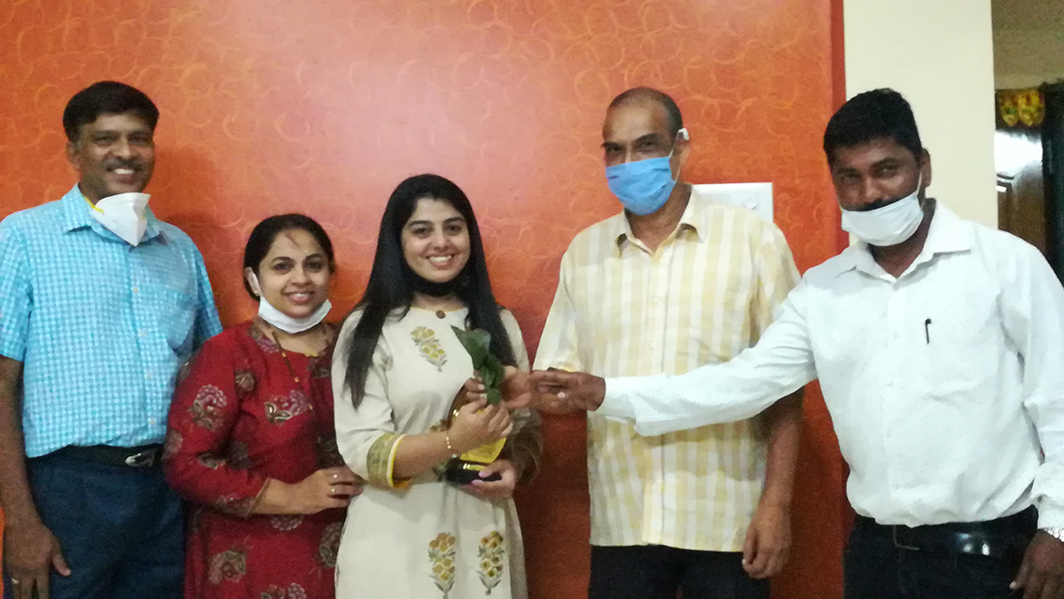 Meritorious student felicitated