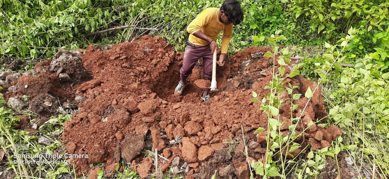 Laborer provided by Larsen and Toubro.