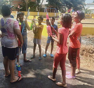 Holi celebrated