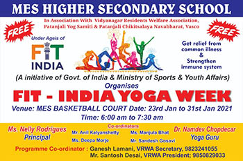 Yoga camp program